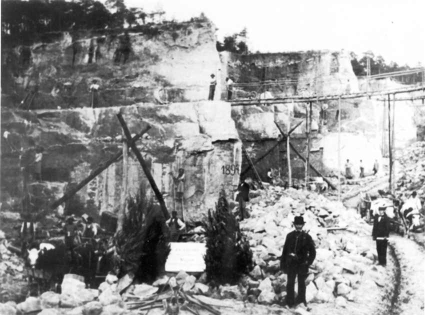 Steinbruch von 1897